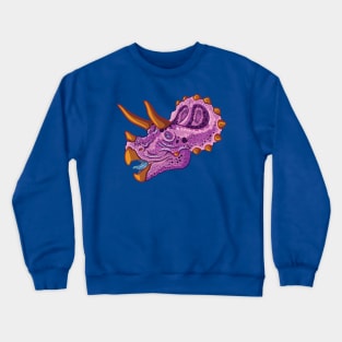 Triceratops (grape) Crewneck Sweatshirt